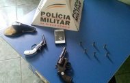 Operação da PM: armas e drogas apreendidas em Manhuaçu