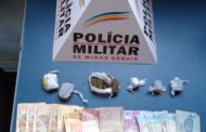 Droga e dinheiro recolhidos no Santa Luzia