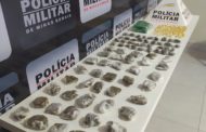 Grande quantidade de drogas encontradas no bairro São Vicente