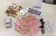 Mais de 200 pinos com cocaína apreendidos em São José do Mantimento
