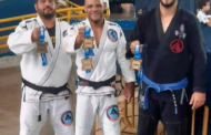 Trio de atletas manhuaçuenses traz quatro medalhas em torneio de jiu-jitsu em Brasília