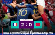 França supera Marrocos para disputar final da copa com Argentina