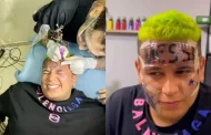 Influencer que tatuou nome de Messi no rosto conta a verdade