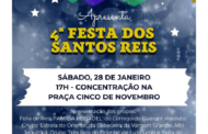 Festa dos Santos Reis será realizada no dia 29 de janeiro