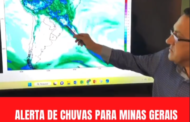 Alerta de chuvas para Minas Gerais