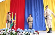 Transmissão do comando do Segundo Pelotão de Polícia Militar em Ipanema