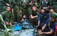 Crianças são achadas vivas na selva 40 dias após queda de avião na Colômbia