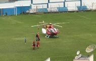 Helicóptero dos Bombeiros faz transferência de criança de Manhuaçu para BH