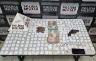 Operação policial em Orizânia resulta na prisão de casal por tráfico de drogas e porte ilegal de arma