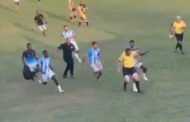 Equipe de arbitragem agredida durante partida de futebol em Caputira
