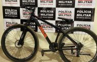 Bicicleta furtada recuperada em Chalé