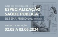 ESP-MG abre inscrições para Especialização em Saúde pública, com foco na saúde prisional