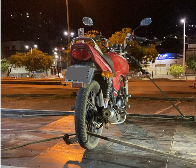 Homem preso por receptação