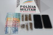 Dois homens são presos por tráfico de drogas em Lajinha