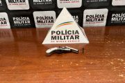 Dois jovens são presos por porte ilegal de arma e ameaça em Abre Campo